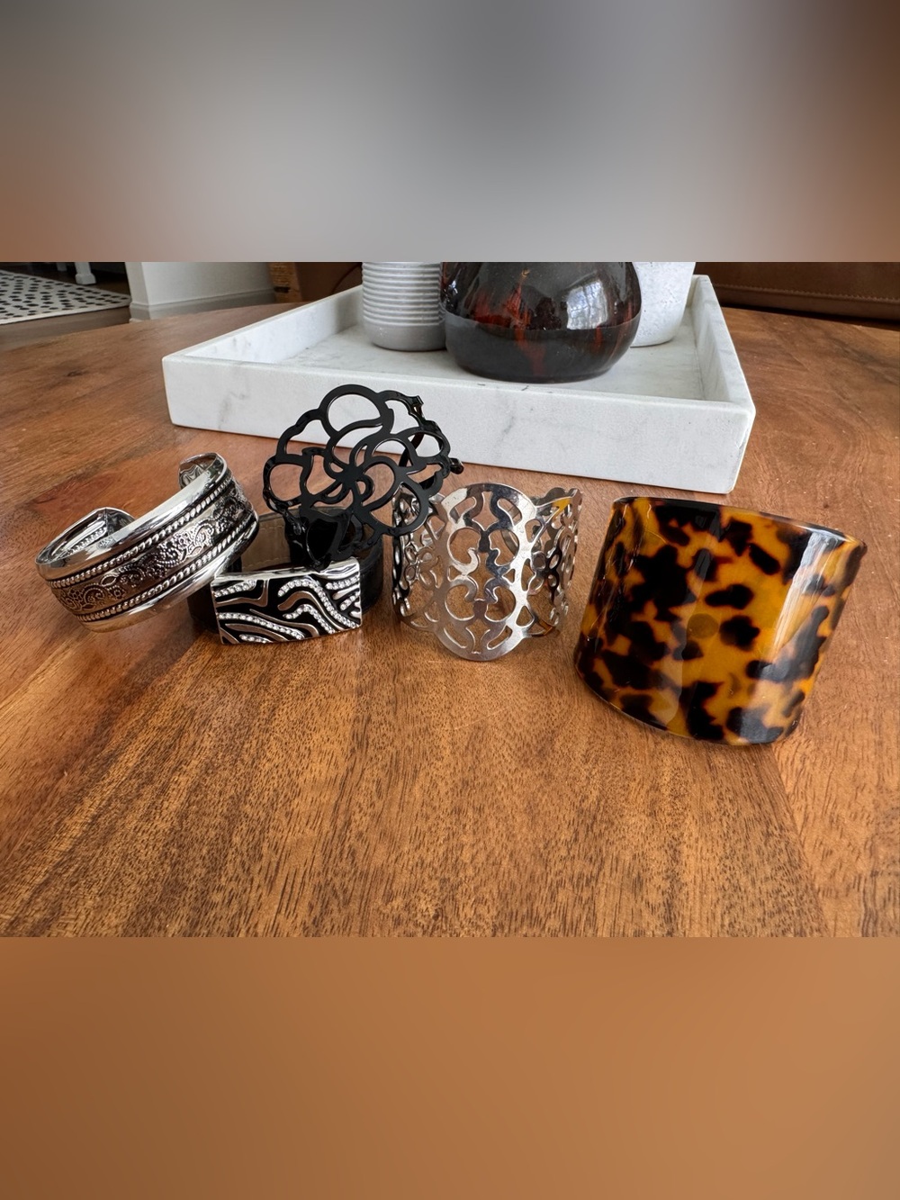 Lot of Lia Sophia and J Crew cuffs